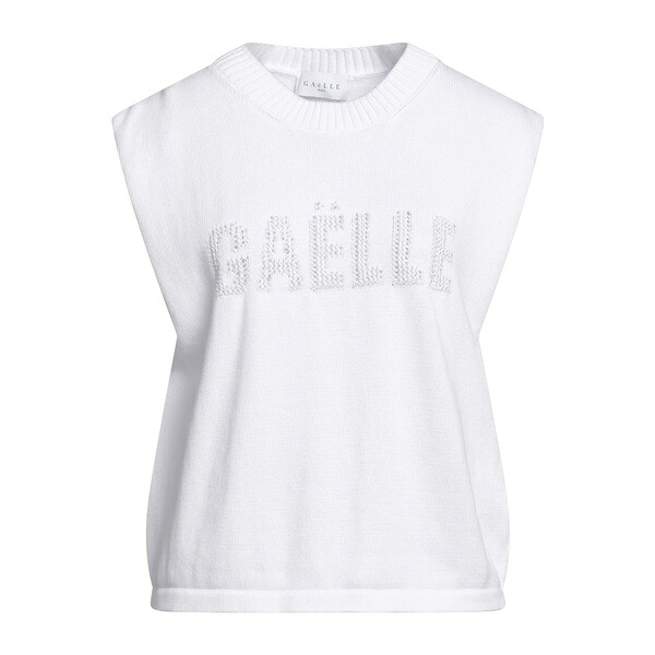 【貨物輸送無料】 ガレパリ レディース 編み物\u0026プルオーバー アウター Sweaters White