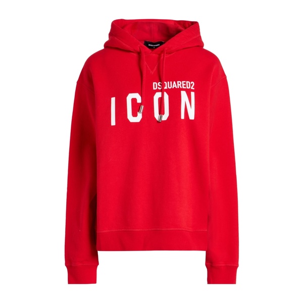 【貨物輸送無料】 ディースクエアード レディース パーカー・スウェットシャツ アウター Sweatshirts Red