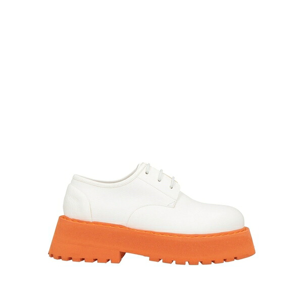 【貨物輸送無料】 マーシル レディース オックスフォード シューズ Lace-up shoes White