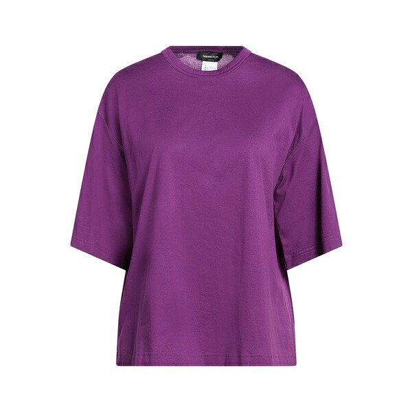 【送料無料】 ファビアナ フィリッピ レディース Tシャツ トップス T-shirts Purple｜asty