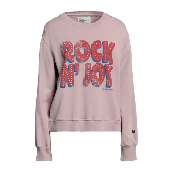 【送料無料】 レオンアンドハーパー レディース パーカー・スウェットシャツ アウター Sweatshirts Pink|asty