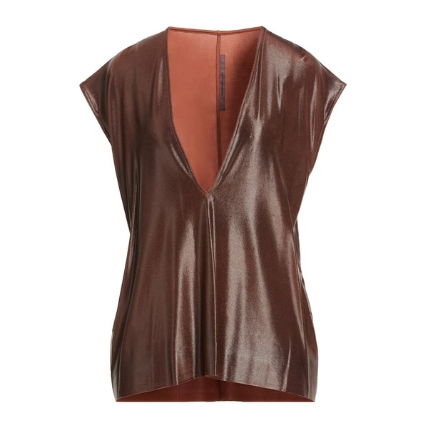 【貨物輸送無料】 リックオウエンス レディース プルオーバー トップス Tops Brown