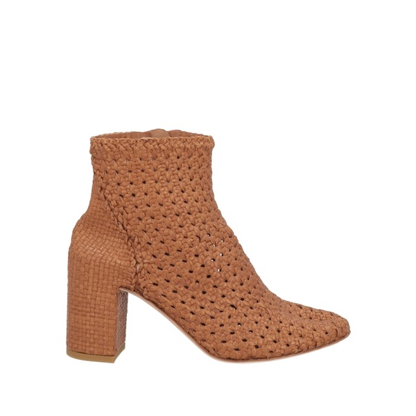 【貨物輸送無料】 デル カルロ レディース ブーツ シューズ Ankle boots Brown