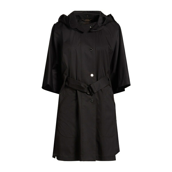 【貨物輸送無料】 ムーレー レディース 上衣＆上衣 アウター Overcoats \u0026 Trench Coats Black