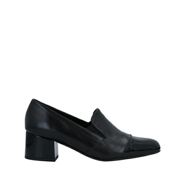 【送料無料】 チンツィア ソフト レディース スリッポン・ローファー シューズ Loafers Black|asty