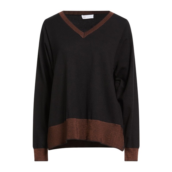 【貨物輸送無料】 ダイアナガレッシー レディース 編み物\u0026プルオーバー アウター Sweaters Black