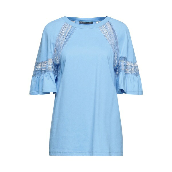 【貨物輸送無料】 アルベルタ フェレッティ レディース プルオーバー トップス T-shirts Azure