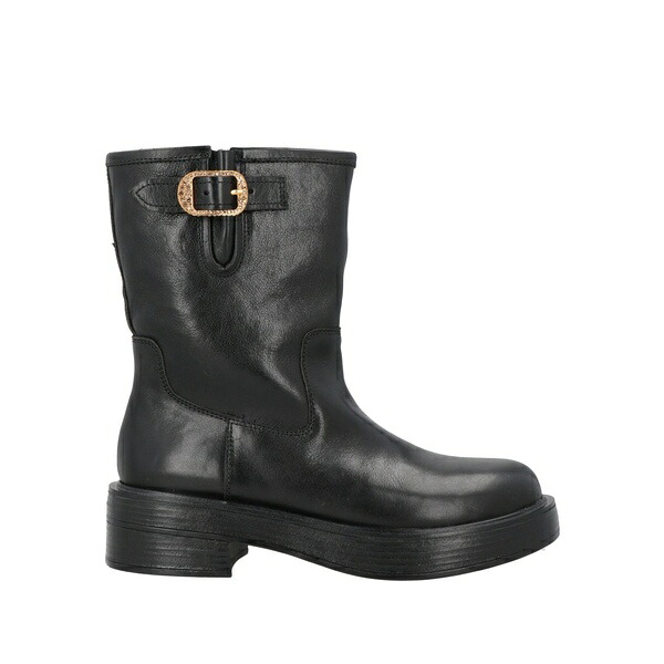 【貨物輸送無料】 エマヌエーレ ヴェー レディース ブーツ シューズ Ankle boots Black
