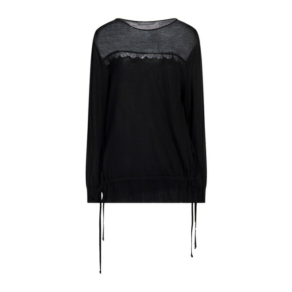 【貨物輸送無料】 アルベルタ フェレッティ レディース 編み物\u0026ティーシャツ アウター Sweaters Black