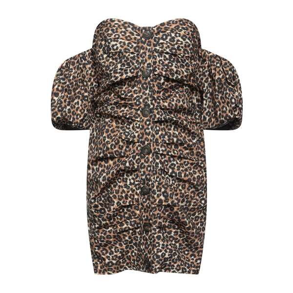 【貨物輸送無料】 ピンコ レディース 衣裳 トップス Mini dresses Beige