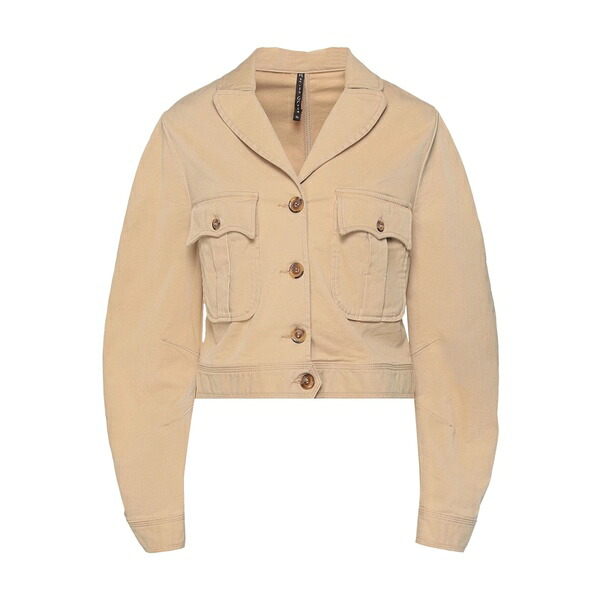 【送料無料】 マニラグレース レディース ジャケット＆ブルゾン アウター Jackets Beige｜asty