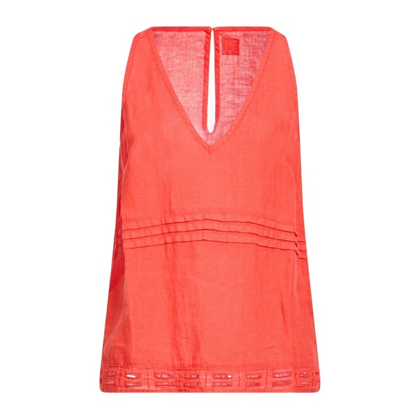【送料無料】 120%リノ レディース Tシャツ トップス Tops Red|asty