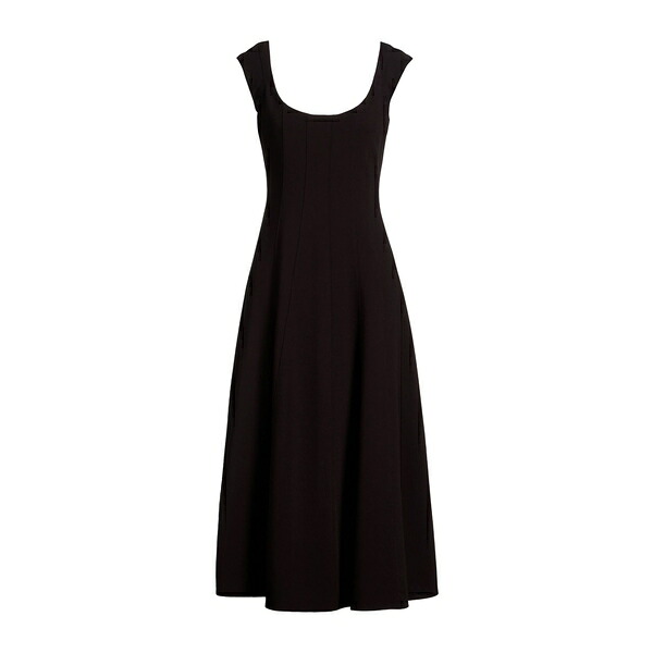 【送料無料】 ステゥド レディース ワンピース トップス Midi dresses Black｜asty