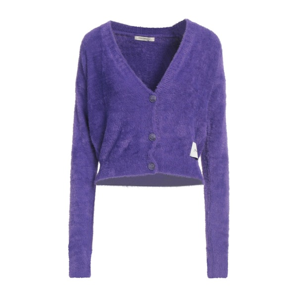 【貨物輸送無料】 ヒノミネイト レディース ジレー アウター Cardigans Purple