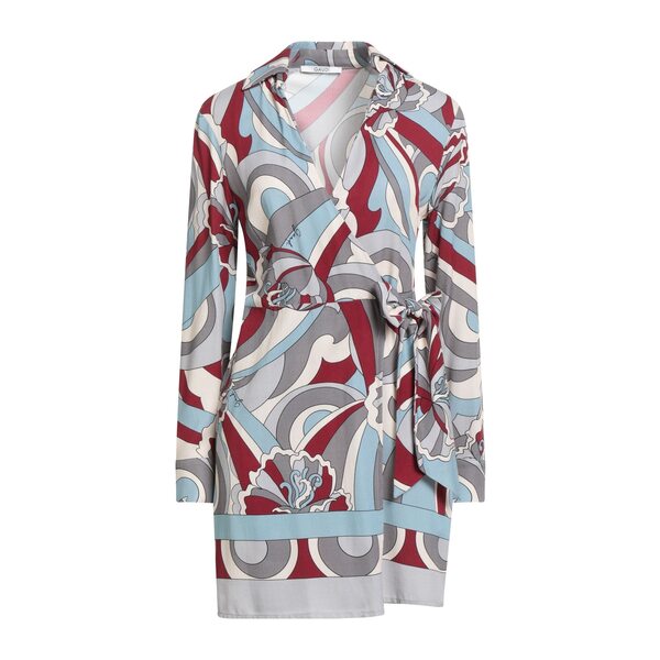 【送料無料】 ガウド レディース ワンピース トップス Mini dresses Grey｜asty