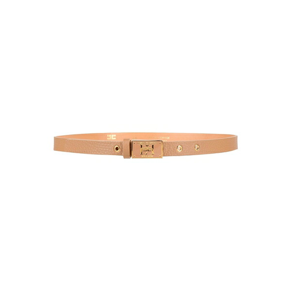 【貨物輸送無料】 エリザベスフランキ レディース 三尺帯 添え物 Belts Beige