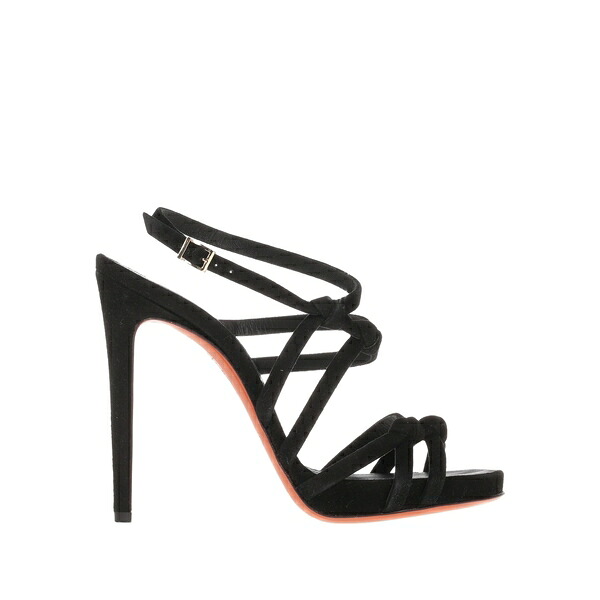 【貨物輸送無料】 サントーニ レディース サンダル シューズ Sandals Black