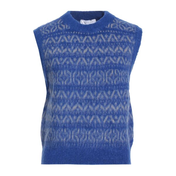 【貨物輸送無料】 ダニエル フィエゾリ レディース 編み物\u0026プルオーバー アウター Sweaters Blue