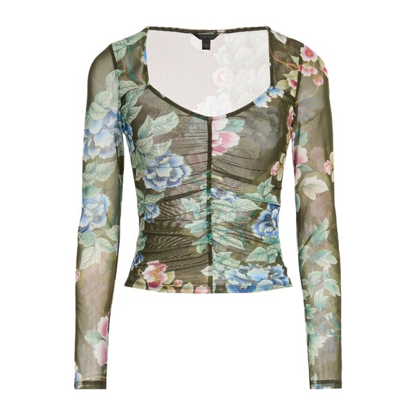 【貨物輸送無料】 ゲス レディース プルオーバー トップス Tops Green