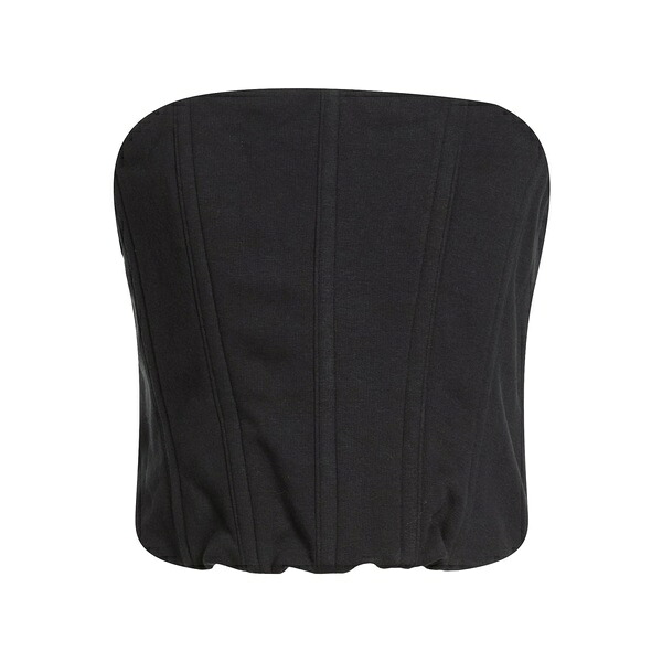 【送料無料】 グッドアメリカン レディース Tシャツ トップス Tops Black｜asty