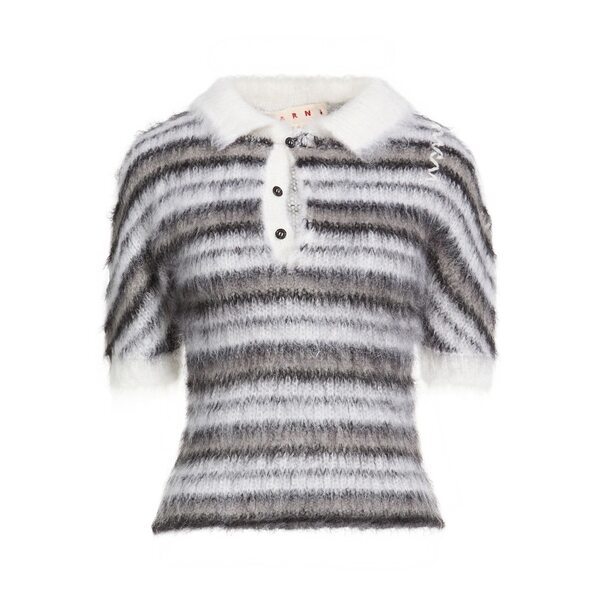 【貨物輸送無料】 マルニ レディース 編み物\u0026プルオーバー アウター Sweaters Grey