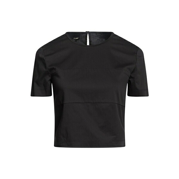 【貨物輸送無料】 ピンコ レディース ティーシャツ トップス Tops Black