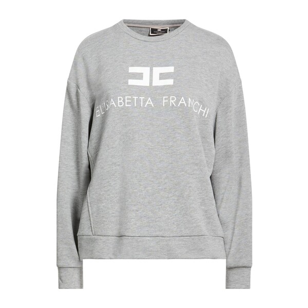 【貨物輸送無料】 エリザベスフランキ レディース パーカー・スウェットシャツ アウター Sweatshirts Grey