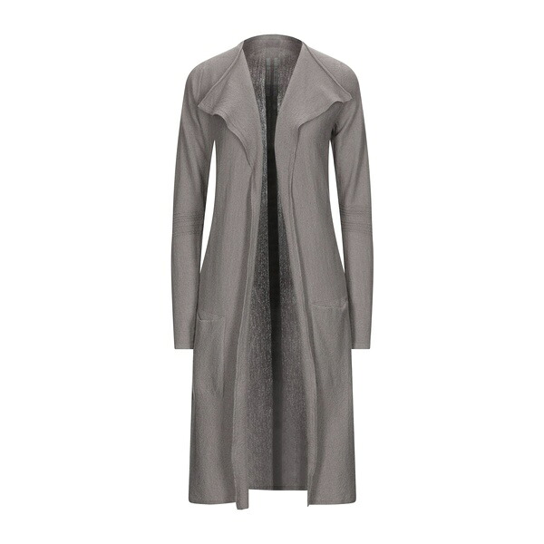 【貨物輸送無料】 リックオウエンス レディース 編み物\u0026スウェーター アウター Cardigans Grey