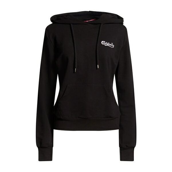 【貨物輸送無料】 カールスバーグ レディース パーカー・スウェットシャツ アウター Sweatshirts Black