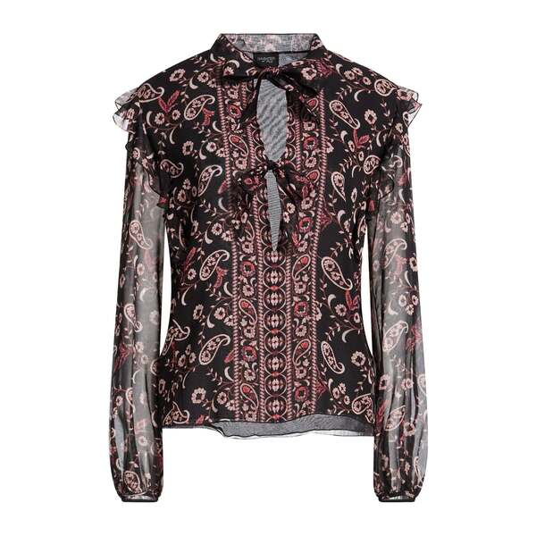【送料無料】 ジャンバティスタ ヴァリ レディース Tシャツ トップス Tops Black｜asty