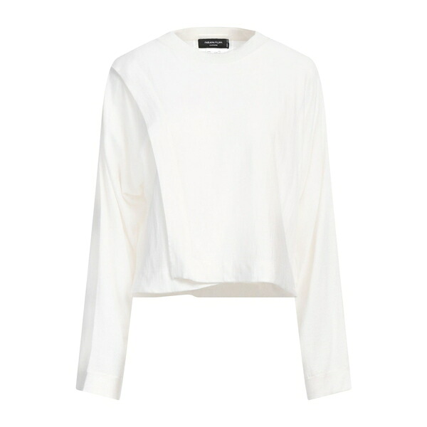 【貨物輸送無料】 ファビアナ フィリッピ レディース 編み物\u0026プルオーバー アウター Sweaters White