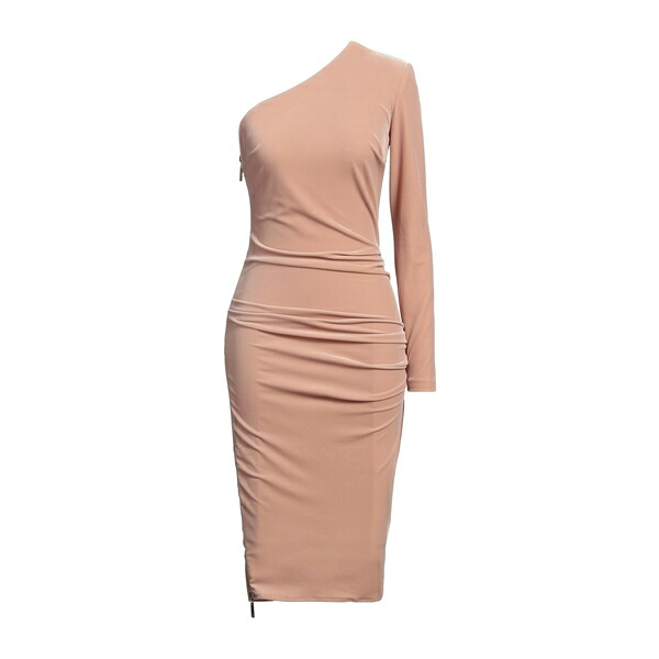 【送料無料】 エリザベスフランキ レディース ワンピース トップス Midi dresses Pink｜asty