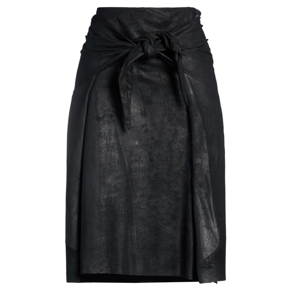 【貨物輸送無料】 リックオウエンス レディース スコート ボトムス Midi skirts Black