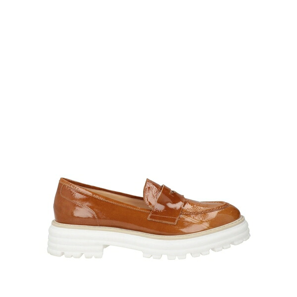 【貨物輸送無料】 ブルグリア レディース スリッポン・ローファー シューズ Loafers Beige