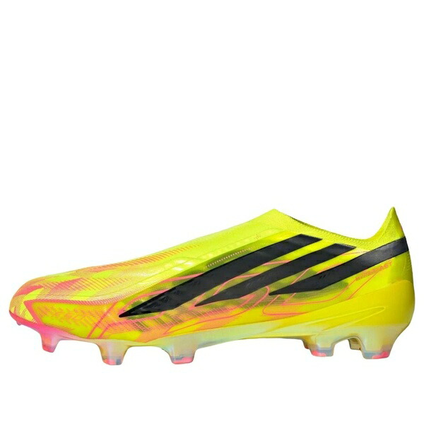adidas アディダス メンズ スニーカー  【adidas F50 Hyperfast Elite Laceless FG \u0027Team Solar Yellow\u0027 KK1031】  大きさ US_6.5(24.5糎)