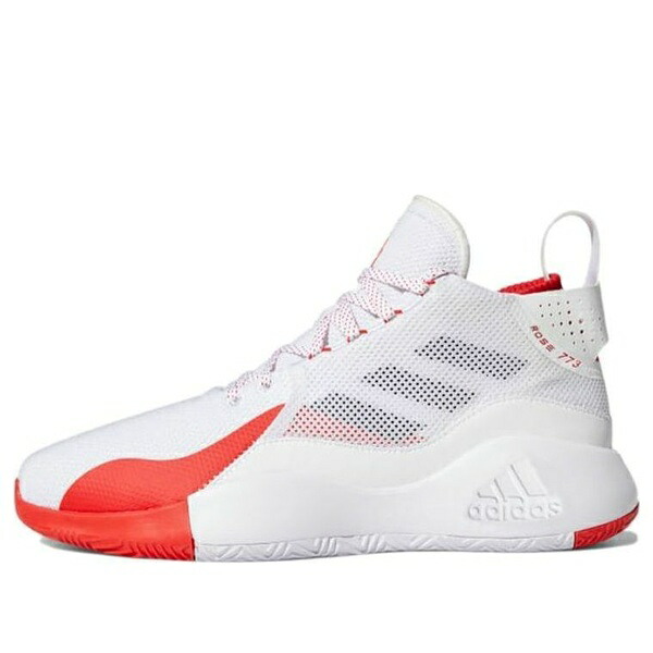 adidas アディダス メンズ スニーカー  【adidas D Rose 773 2020 \u0027White Vivid Red\u0027 FX7120】  大いさ US_12(30.0糎)