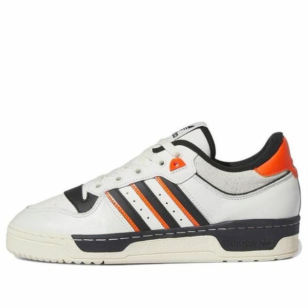 adidas アディダス メンズ スニーカー  【adidas Rivalry Low 86 Shoes \u0027White Black Orange\u0027 IE7140】  大きさ US_5.5(23.5糎)