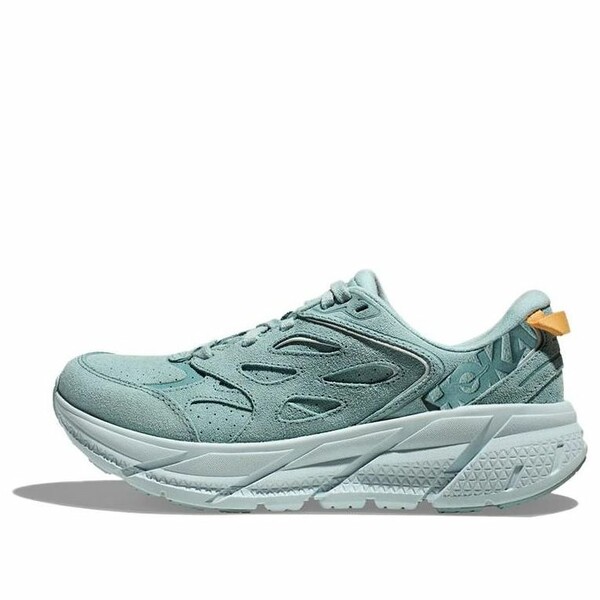 HOKA ONE ONE ホカオネオネ メンズ スニーカー  【HOKA ONE ONE Clifton L Suede \u0027Cloud Blue Ice Flow\u0027 1122571-CBIF】  大きさ US_7.5(25.5糎)