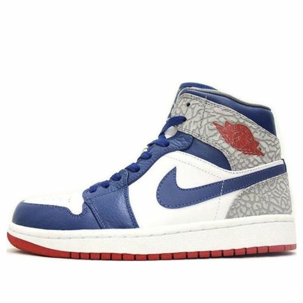Jordan ジョーダン メンズ スニーカー  【Air Jordan 1 Mid \u0027True Blue\u0027 554724-107】  大きさ US_12.5(30.5珊)