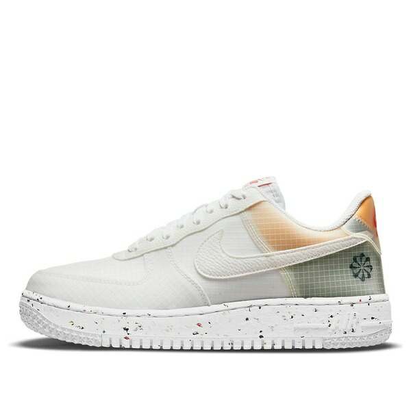 Nike ナイキ メンズ スニーカー  【Nike Air Force 1 Crater \u0027Move To Zero - White Orange\u0027 DH2521-100】  大いさ US_M_13