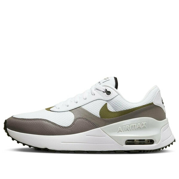Nike ナイキ メンズ スニーカー  【Nike Air Max SYSTM \u0027White Medium Olive\u0027 DV7587-100】  大きさ US_11.5(29.5糎)
