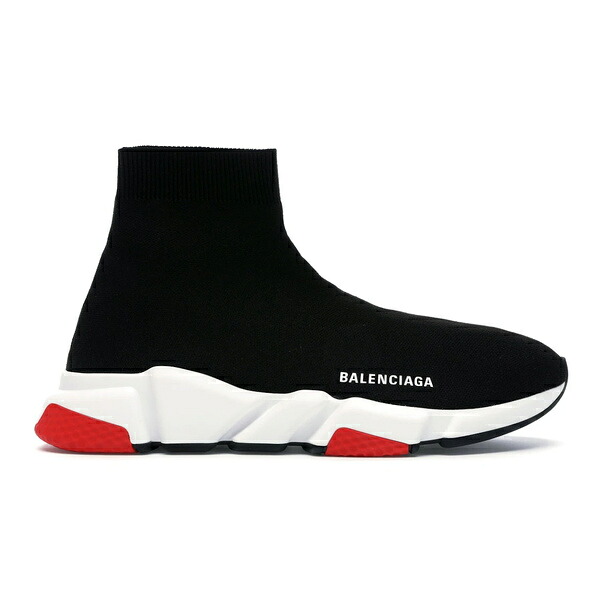 Balenciaga バレンシアガ メンズ スニーカー  【Balenciaga Speed Trainer Black Red】  大きさ US_M_13 Black/Red