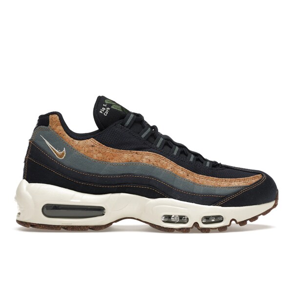 Nike ナイキ メンズ スニーカー  【Nike Air Max 95 Cork Navy】  大いさ US_12(30.0糎) Obsidian/Wheat-Thunder Blue-Hasta