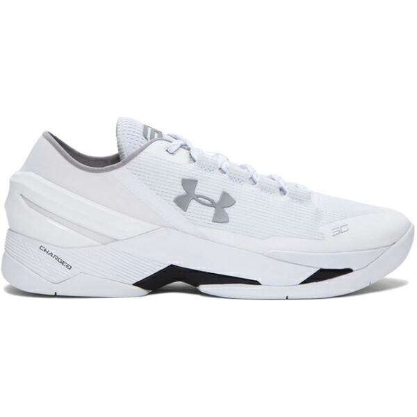 Under Armour アンダーアーマー メンズ スニーカー  【UA Curry 2 Low Chef】  大きさ US_9(27.0糎) White/Silver