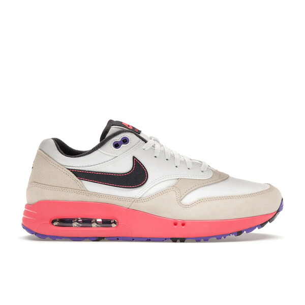 Nike ナイキ メンズ スニーカー  【Nike Air Max 1 \u002786 OG Golf NRG Big Bubble Flower City】  大きさ US_M_14 White/Hot Punch/Sanddrift/Gridiron