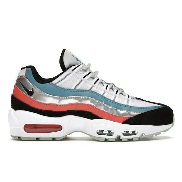 Nike ナイキ メンズ スニーカー  【Nike Air Max 95 Aliens】  大きさ US_11(29.0糎) White/Cerulean-Magic Ember-Black