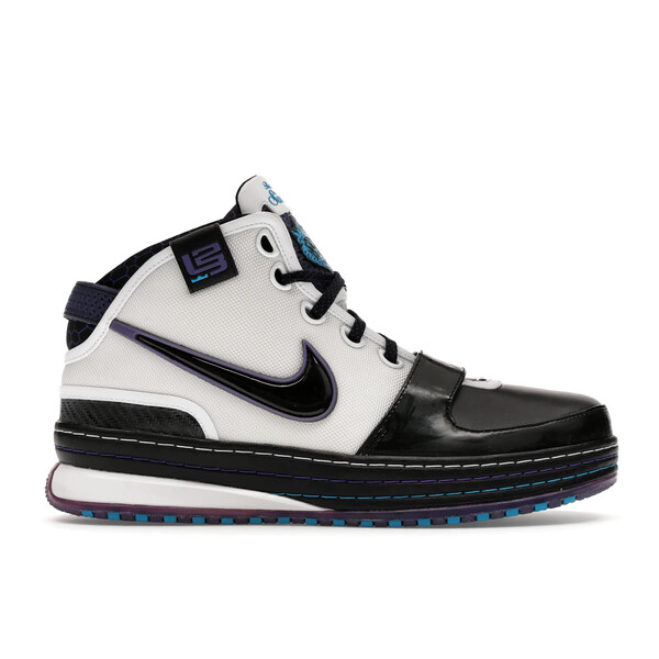 Nike ナイキ メンズ スニーカー  【Nike LeBron 6 Summit Lake Hornets】  大きさ US_8.5(26.5珊) White/Black-Varsity Purple-Orion Blue