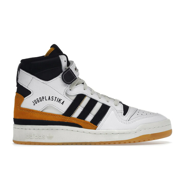 adidas アディダス メンズ スニーカー  【adidas Forum 84 High BSTN Jugoplastika】  大きさ US_7.5(25.5珊) Cloud White/Core Black/Team Collegiate Gold