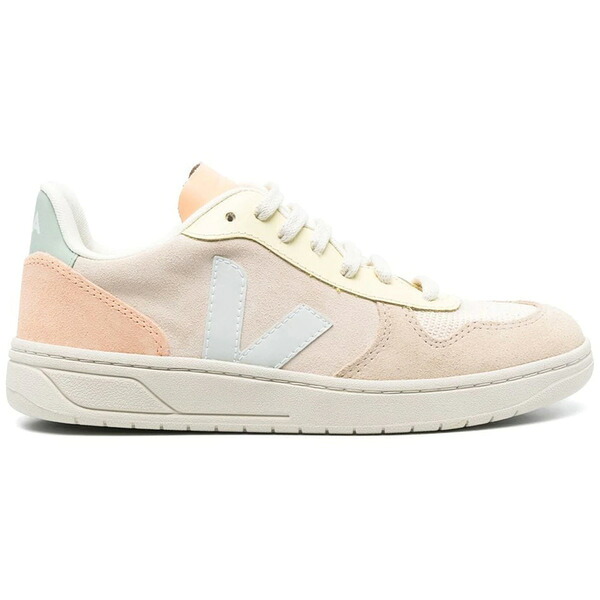 Veja ヴェジャ メンズ スニーカー  【Veja V-10 Suede Sable Menthol Multico】  大きさ EU_37(22.0珊) Sable/Menthol/Multico