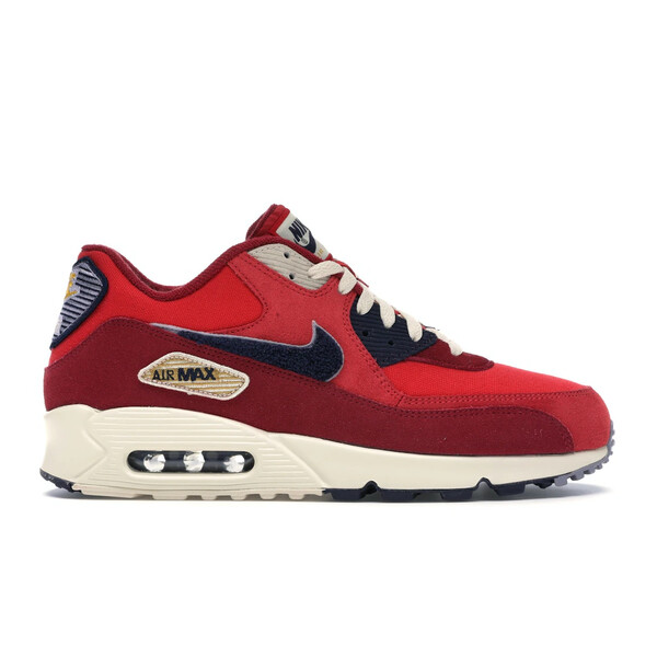 Nike ナイキ メンズ スニーカー  【Nike Air Max 90 Varsity Pack University Red】  大いさ US_9.5(27.5糎) University Red/Blackened Blue-Red Crush-Provence Purple